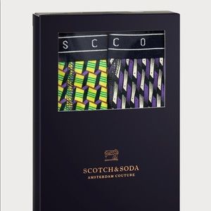 4 Pairs of Scotch & Soda Men’s Boxer Shorts Med